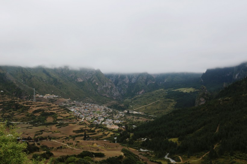 甘肅郎木寺風景圖片