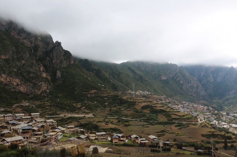 甘肅郎木寺風景圖片