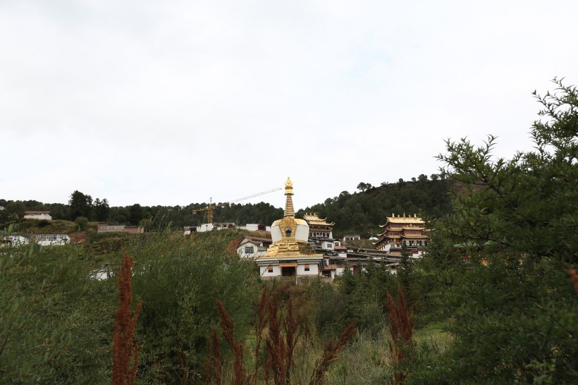 甘肅郎木寺風景圖片