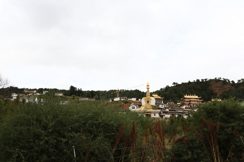 甘肅郎木寺風景圖片