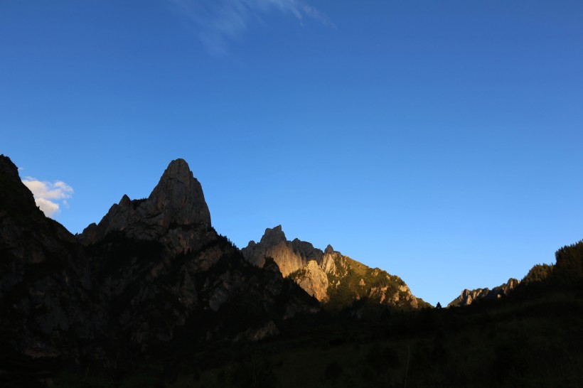 甘肅紮尕那山風景圖片