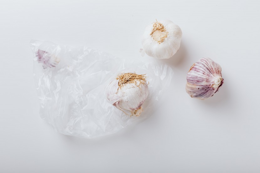 氣味濃烈的大蒜圖片
