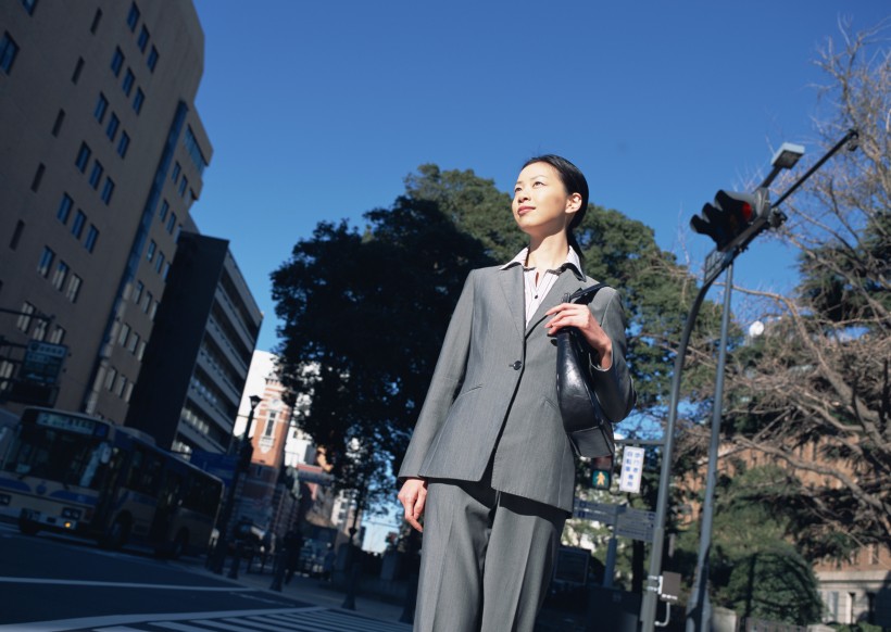 都市白領女性形象圖片