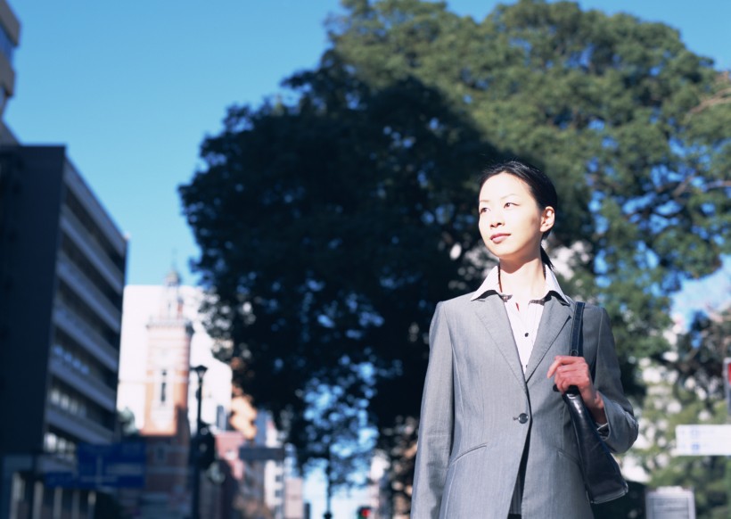 都市白領女性形象圖片