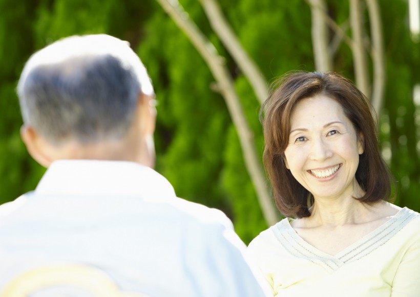 幸福老年夫妻圖片