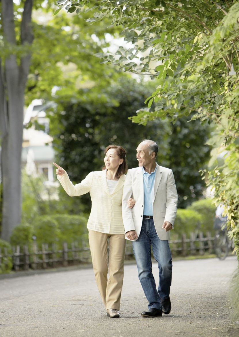 幸福老年夫妻圖片