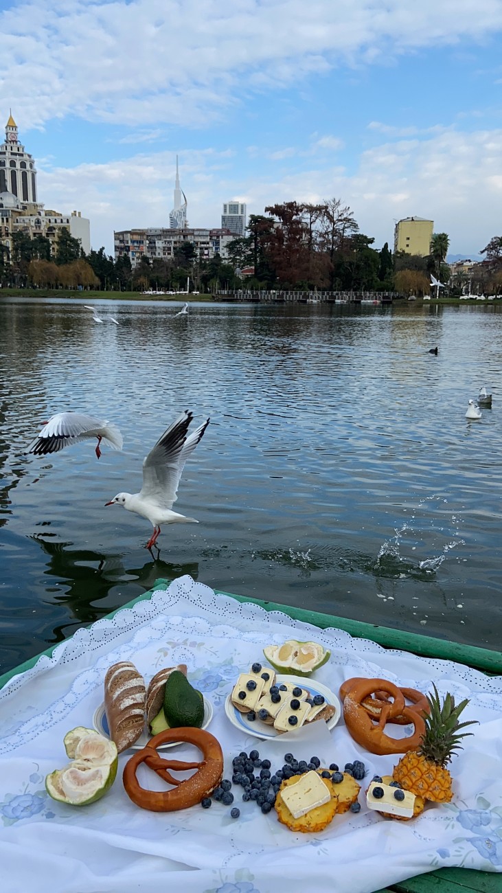 美味的野餐食物圖片