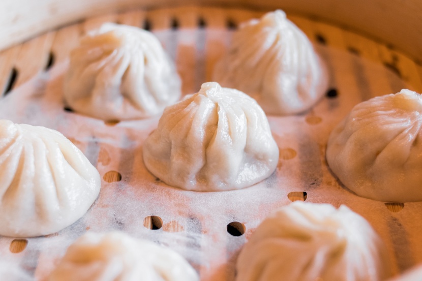 味道鮮美的包子圖片