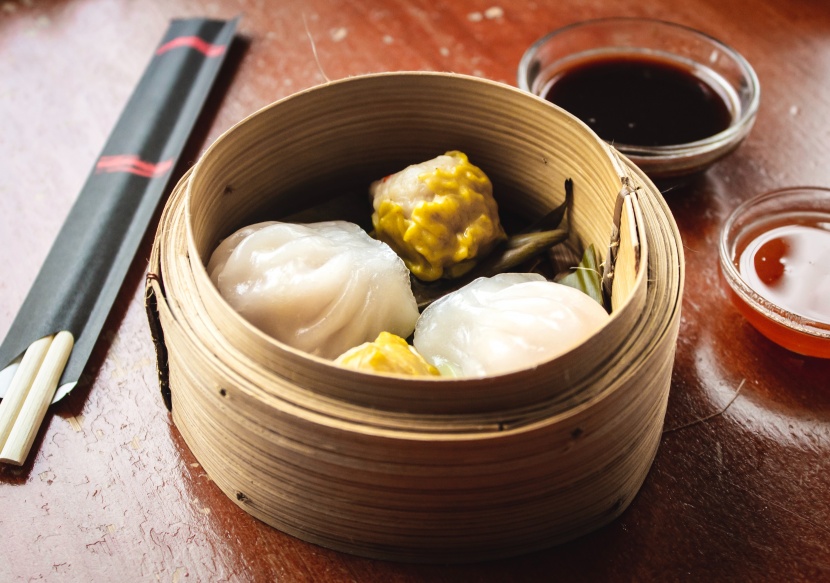 味道鮮美的包子圖片