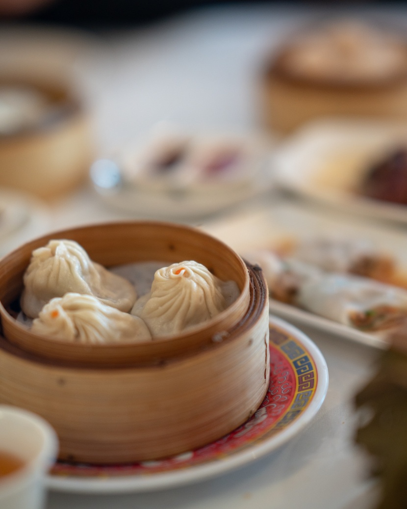 味道鮮美的包子圖片