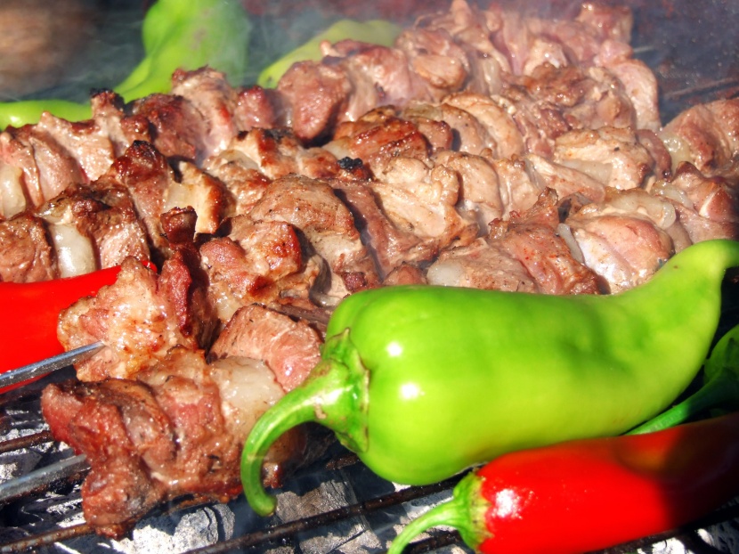 土耳其烤肉串圖片