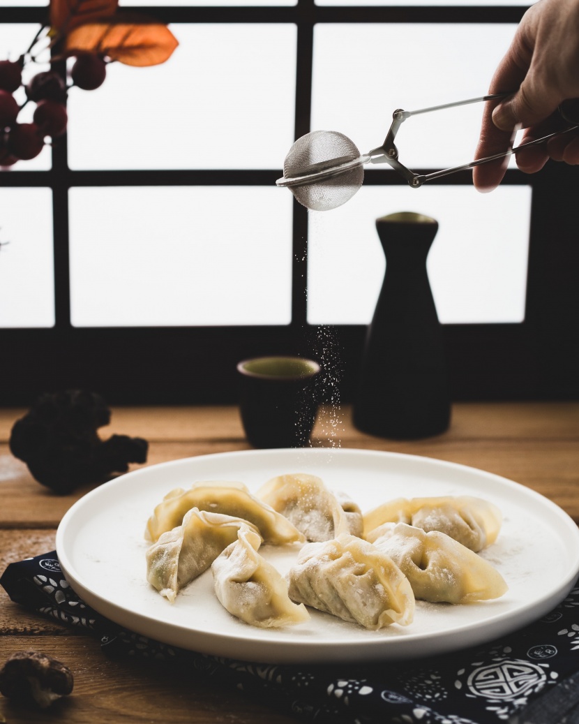 美味好吃的家常餃子圖片