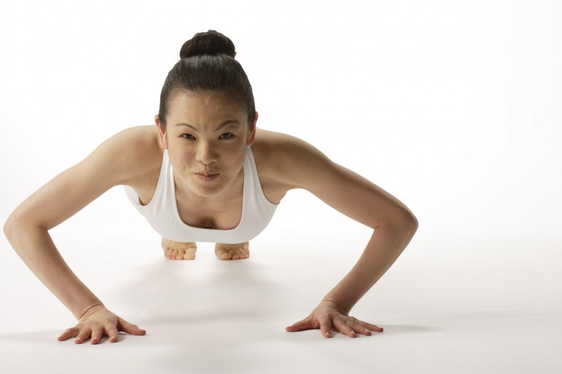 女性運動圖片