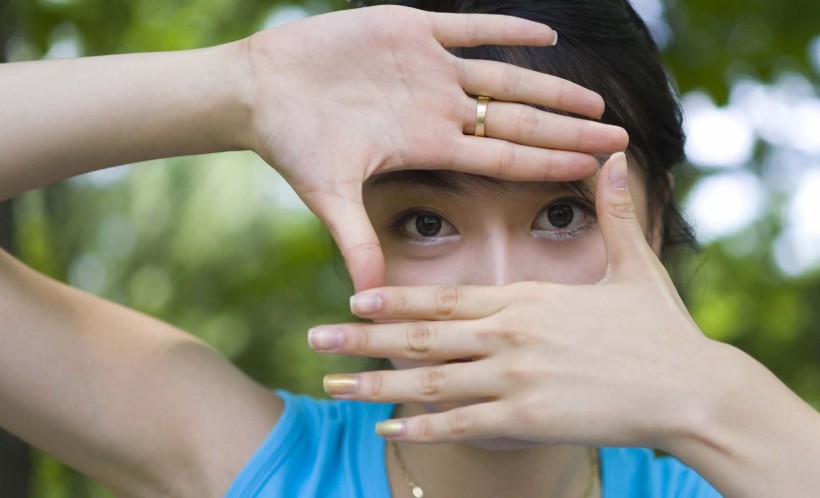 女孩表情圖片