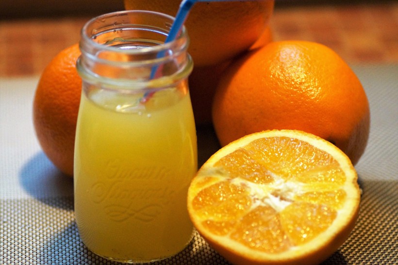 酸甜可口的橙汁圖片