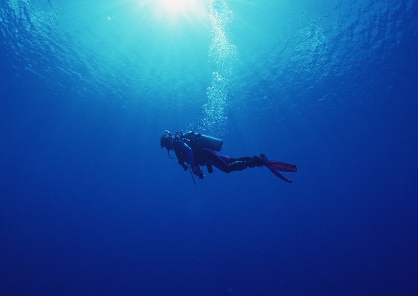 海底潛水圖片