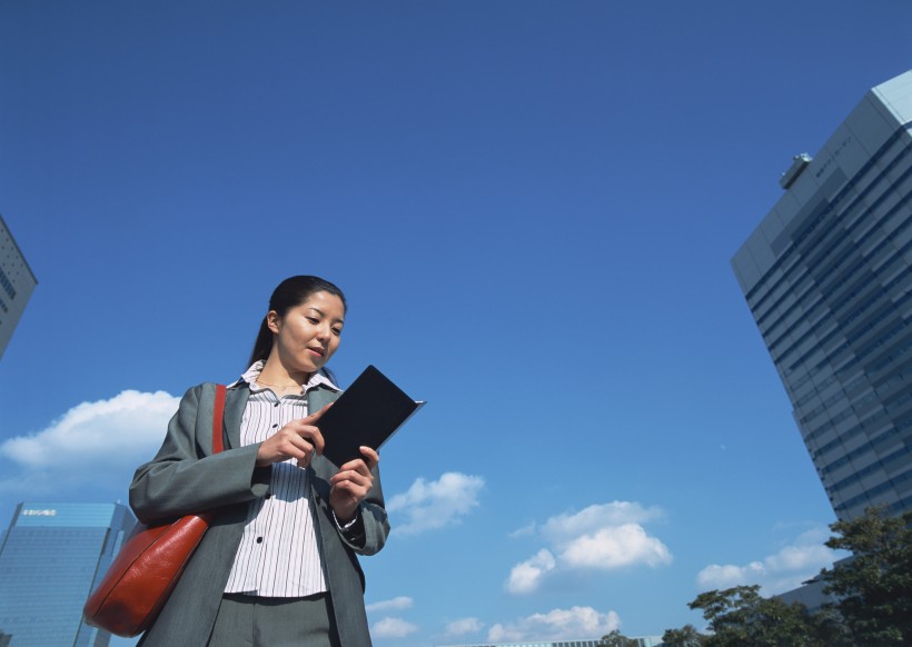 城市白領女性圖片