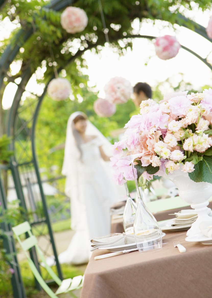 花園婚禮圖片