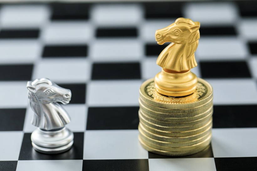 國際象棋金融經濟對戰圖片