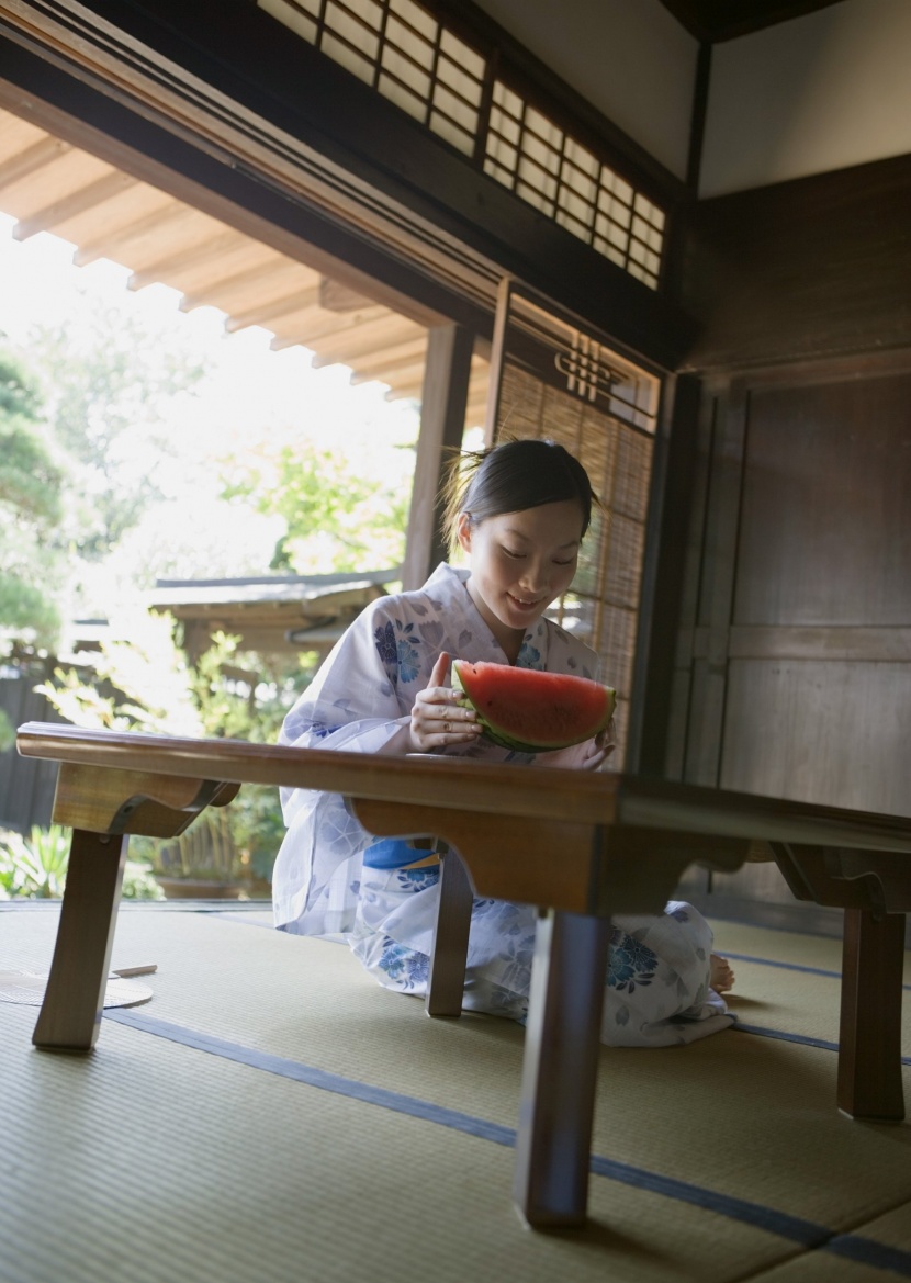 日本少女和服圖片