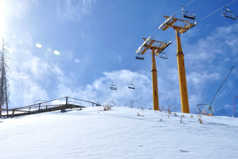 高山滑雪場圖片