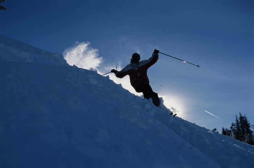 高清滑雪運動圖片