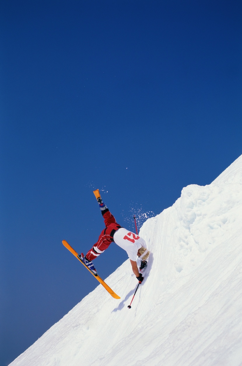 高清滑雪運動圖片