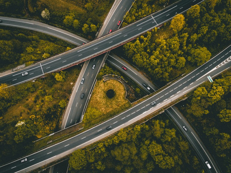 唯美公路風景圖片