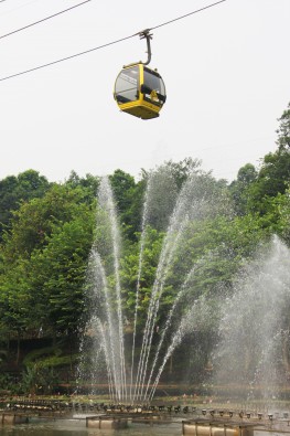 空中的纜車圖片