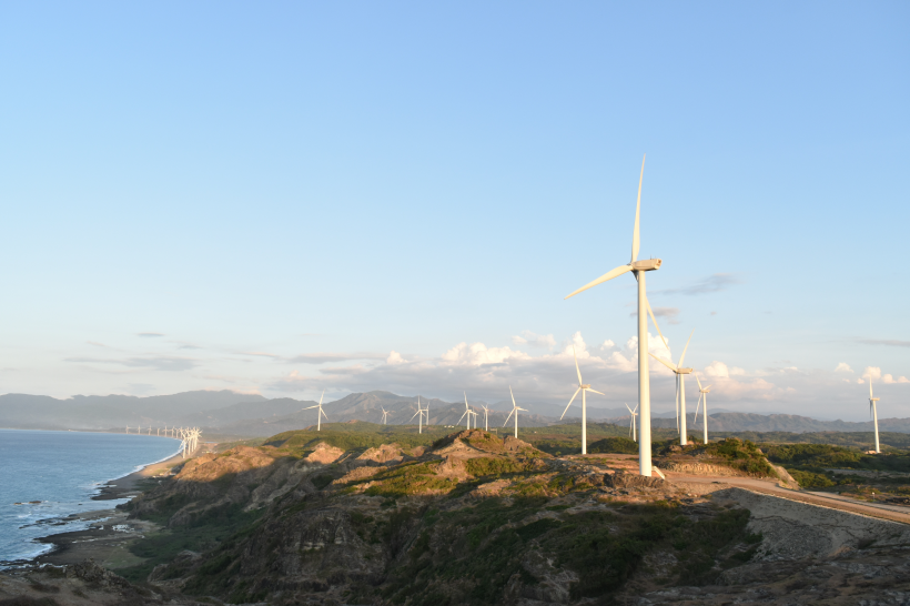 風力發電的風車圖片