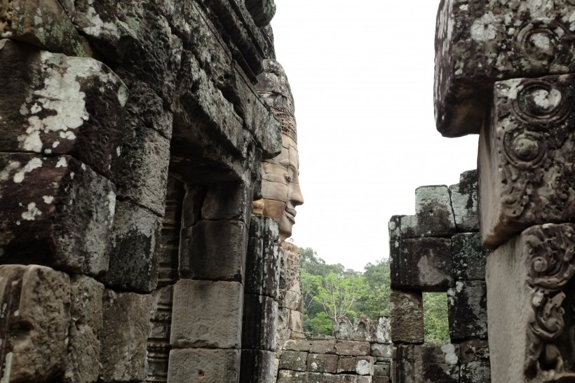 柬埔寨建築遺址圖片