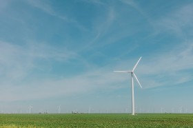 風力發電的風車圖片