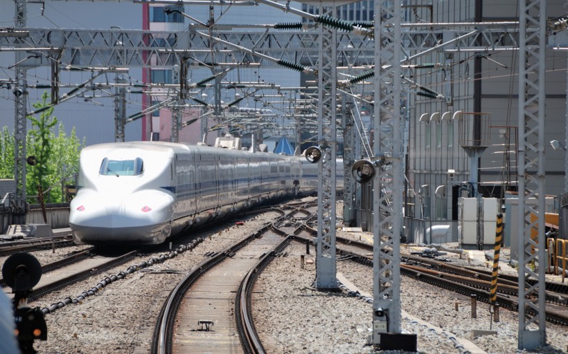 日本高速鐵路圖片