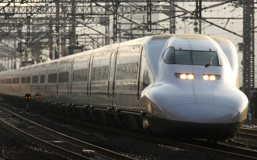 日本高速鐵路圖片