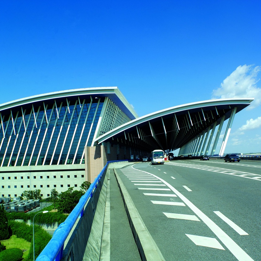 上海浦東機場圖片