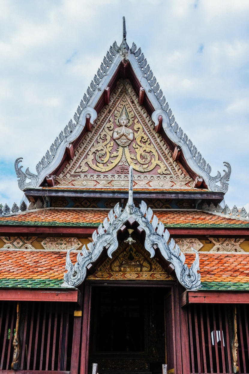 泰國寺廟建築風景圖片