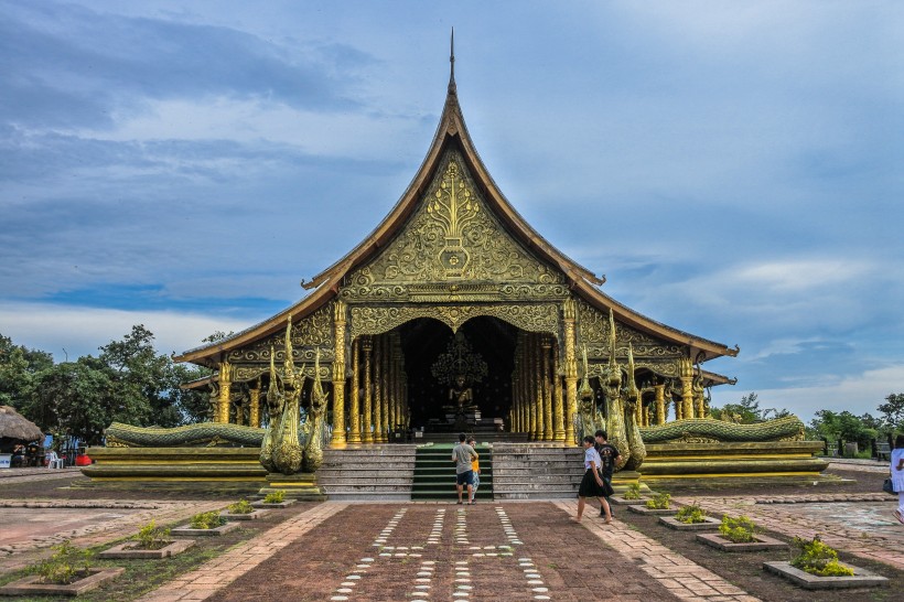 泰國寺廟建築風景圖片