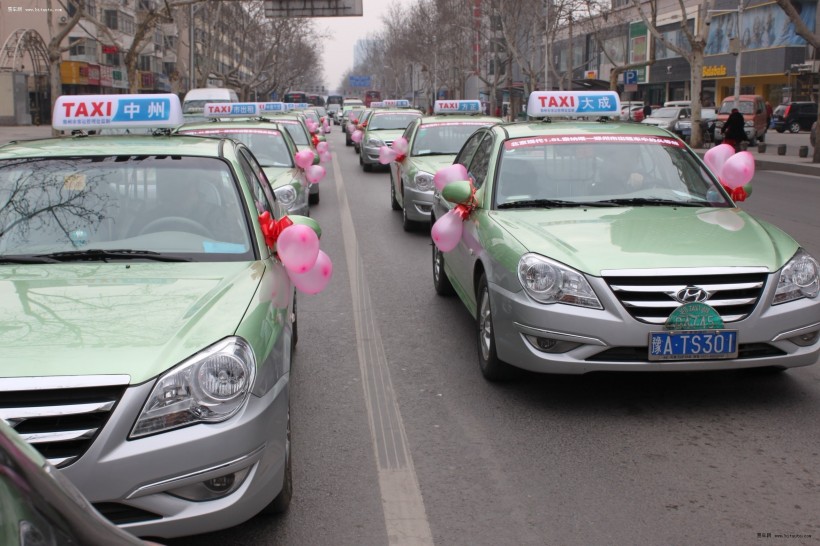 各地不同種類出租車圖片