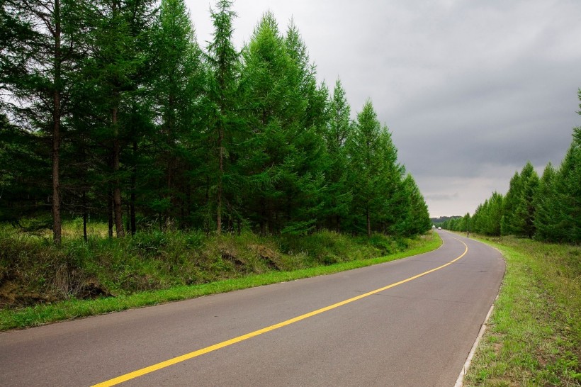 烏蘭木統的公路圖片