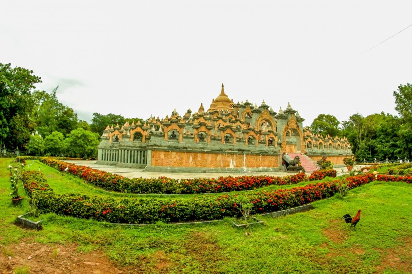 清邁寺廟建築圖片