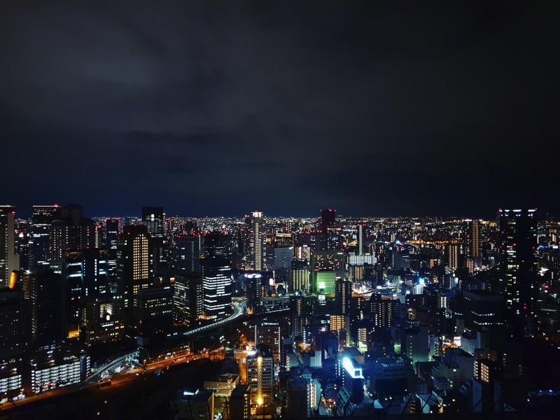 城市夜景的圖片