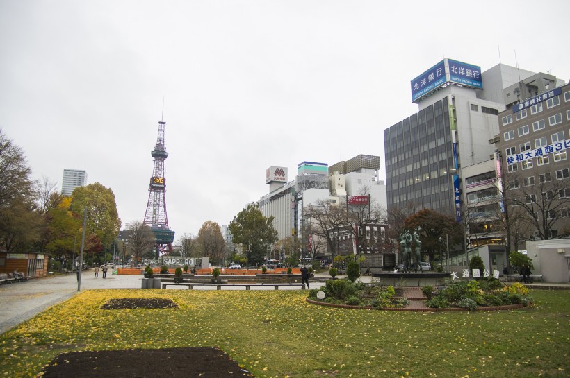 日本劄幌大通公園美景圖片