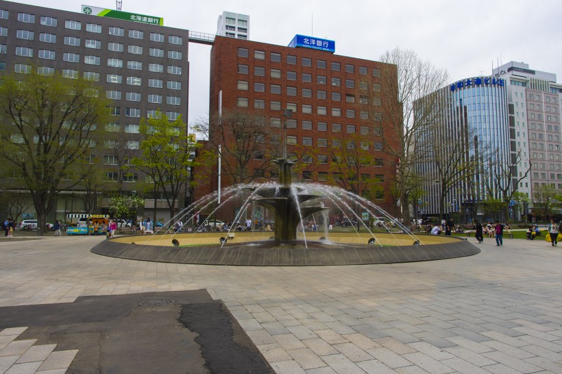 日本劄幌大通公園美景圖片