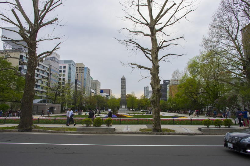 日本劄幌大通公園美景圖片