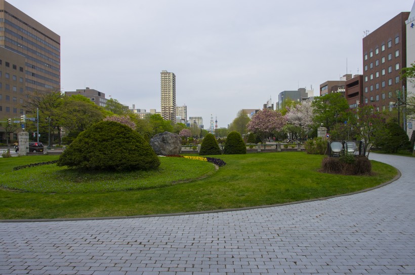 日本劄幌大通公園美景圖片