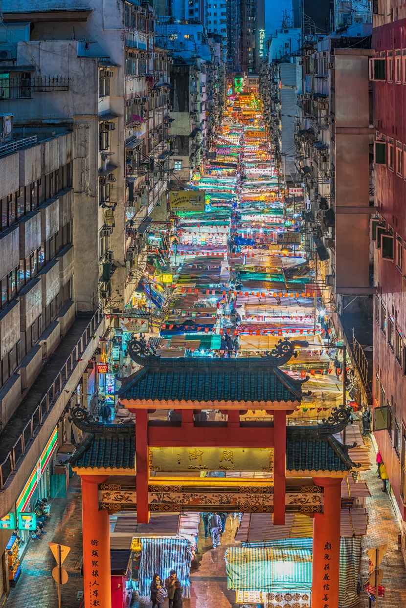 繁華的香港圖片