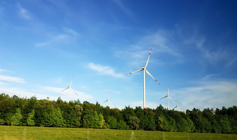 風力能源發電圖片