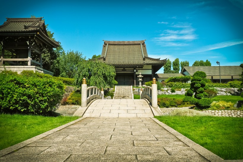 佛教建築寺廟圖片