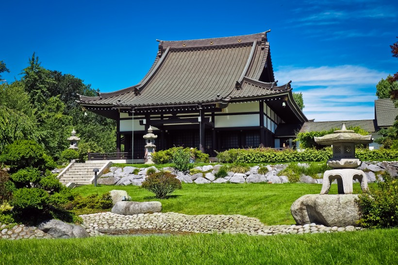 佛教建築寺廟圖片