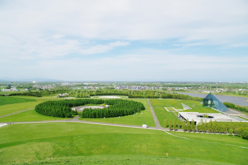 日本劄幌市莫埃來沼公園圖片